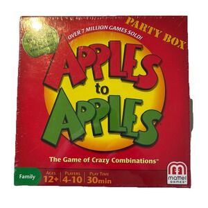 Apples To Apples The Game Party Box Fun Family Games‎ NEW & SEALED